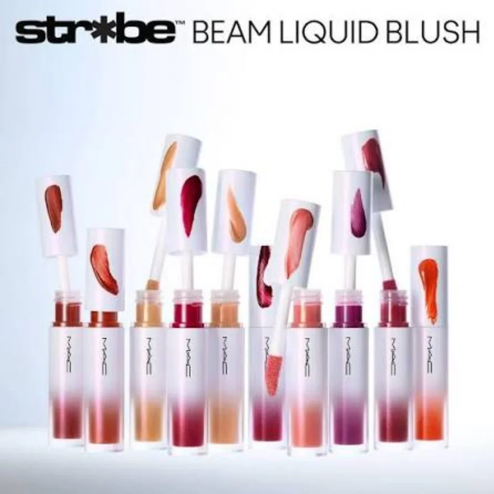 MAC Starlite Strobe Beam Liquid Blush Rose Gold Brand New In Box Full Size